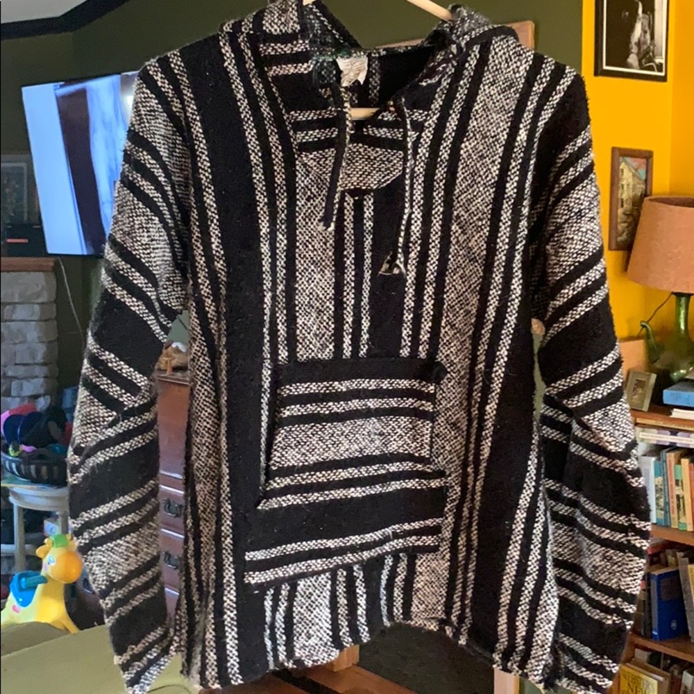 Mexican blanket sweatshirt